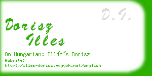 dorisz illes business card